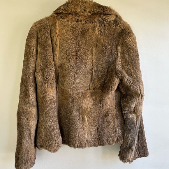 Arden B LUXE Rabbit Fur Jacket - Picture 3 of 5